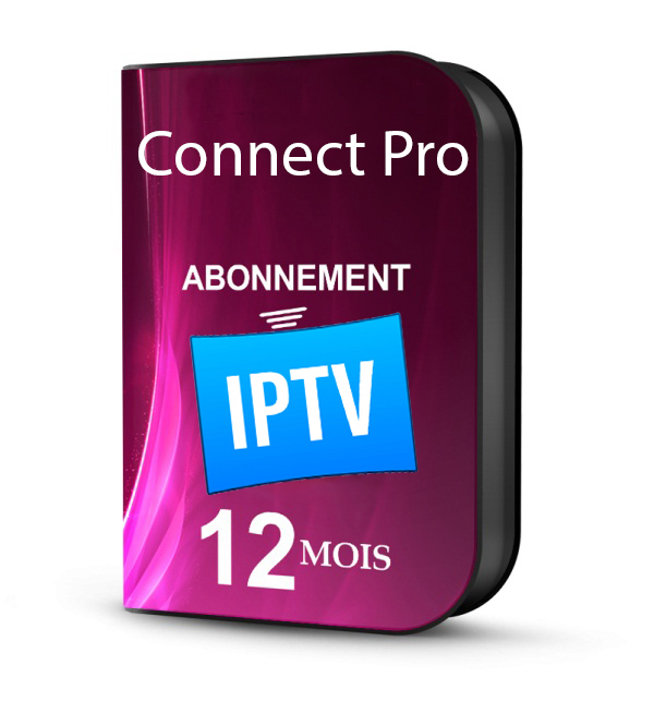 Visuel IPTV Connect Pro – offre Premium